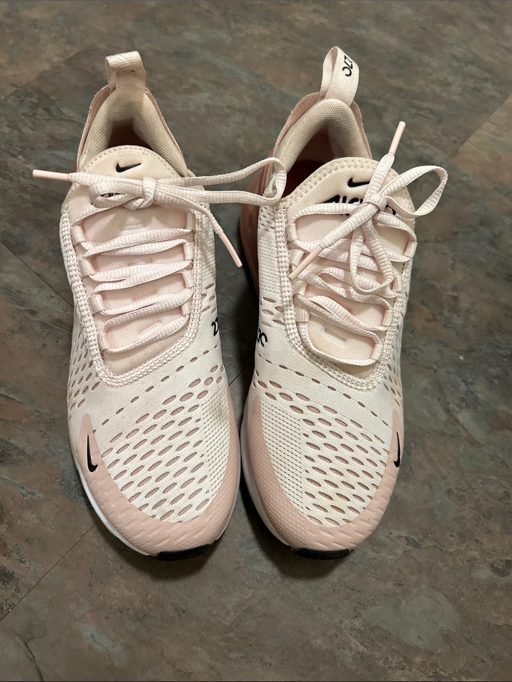 Women’s Ladies Nike Air270 Light Pink Running Sneakers Size 8 EUC with Box - Picture 14 of 16
